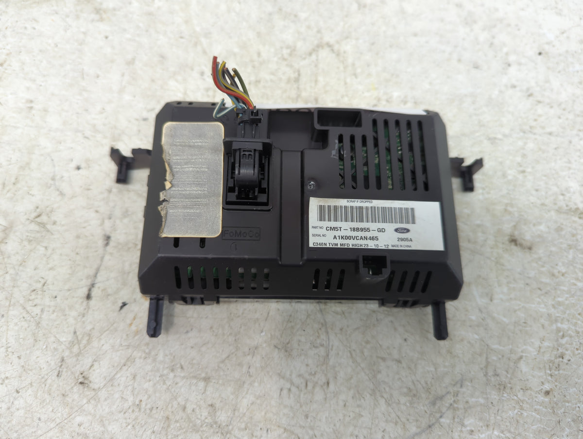 2012-2014 Ford Focus Information Radio Display Screen 1428023 - Oemusedautoparts1.com