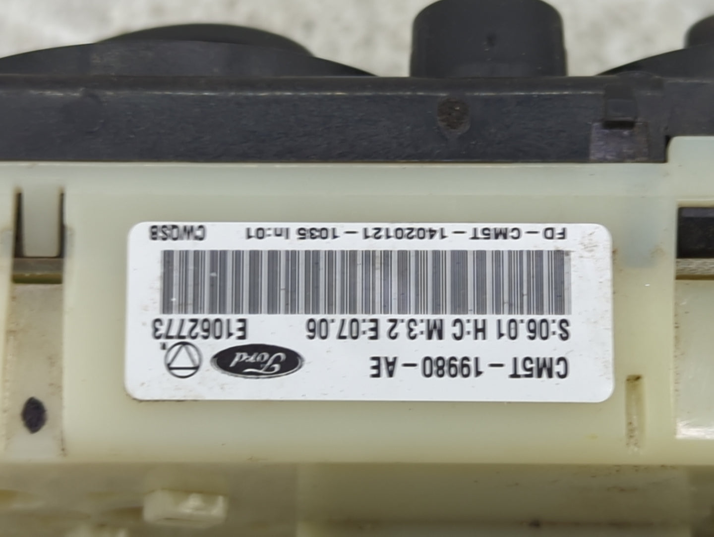 2013-2014 Ford Focus Climate Control Module Temperature AC/Heater Replacement P/N:CM5T-19980-AE Fits Fits 2013 2014 OEM Used