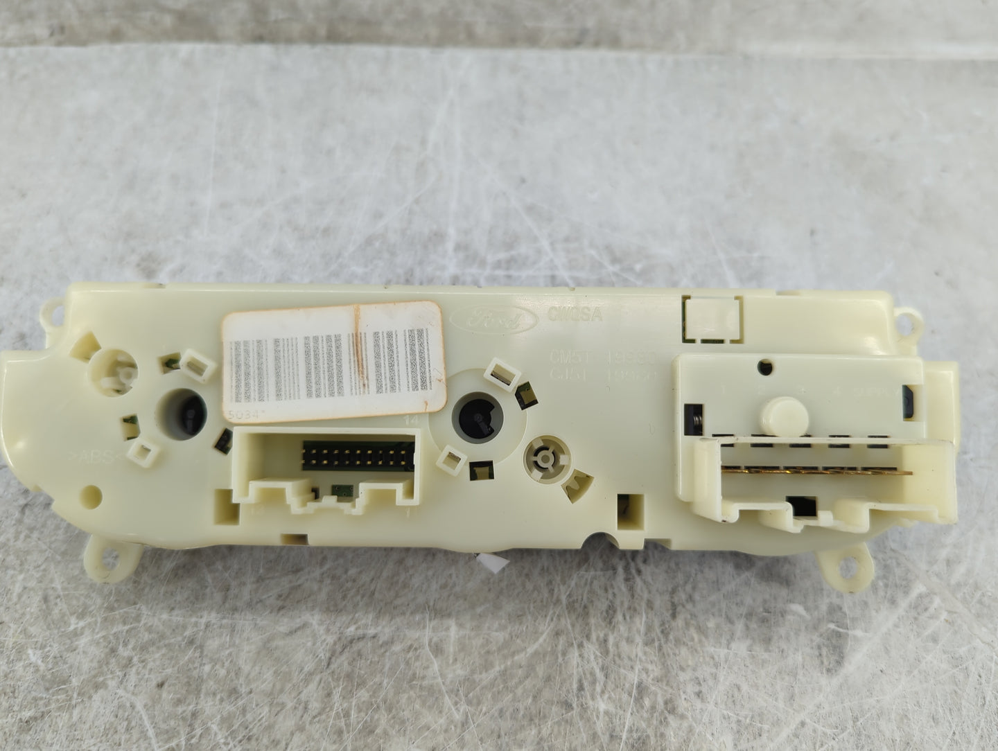 2013-2014 Ford Focus Climate Control Module Temperature AC/Heater Replacement P/N:CM5T-19980-AF Fits Fits 2013 2014 OEM Used