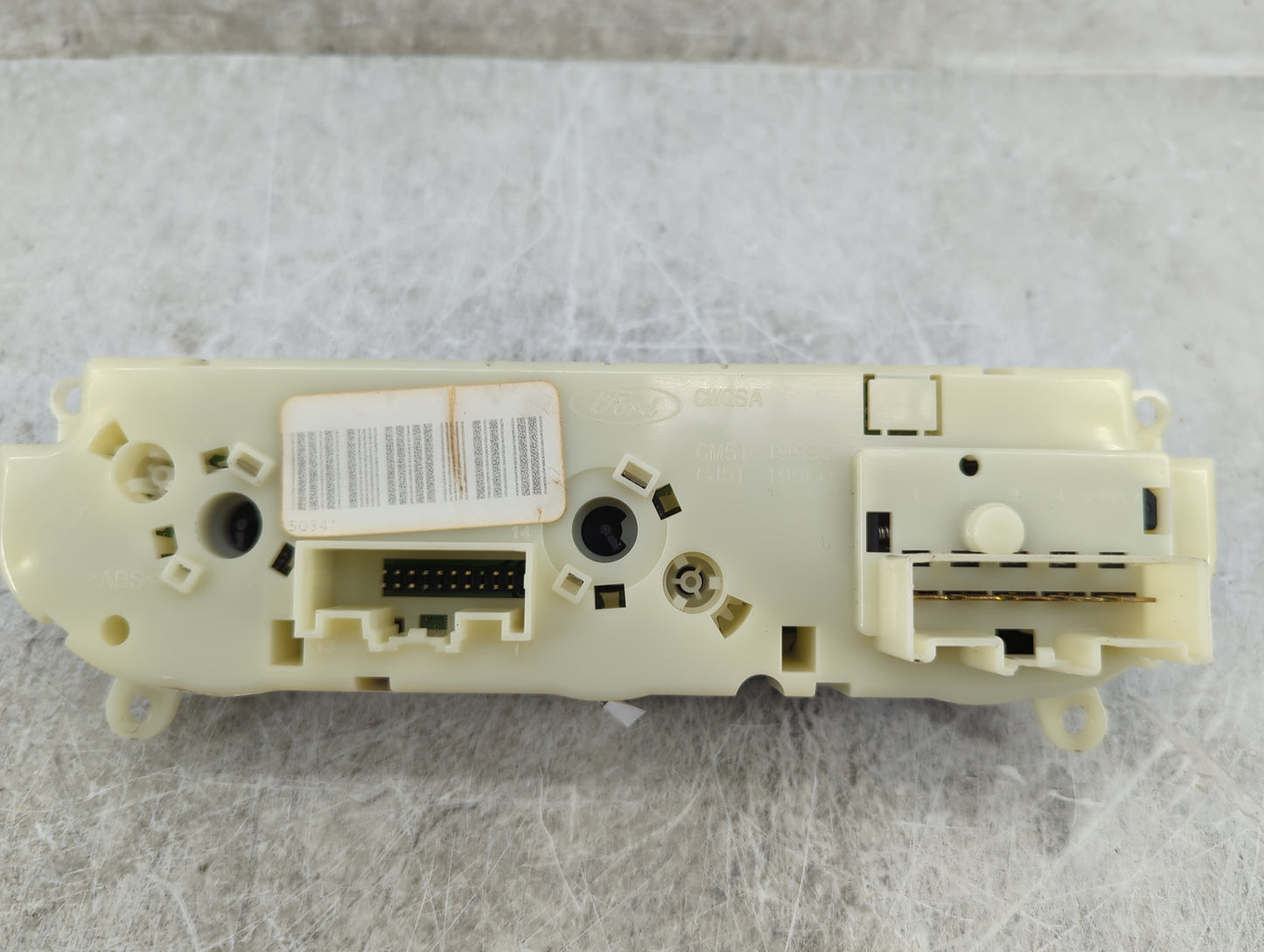 2013-2014 Ford Focus Climate Control Module Temperature AC/Heater Replacement P/N:CM5T-19980-AF Fits Fits 2013 2014 OEM Used