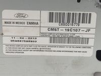 2012-2014 Ford Focus Radio AM FM Cd Player Receiver Replacement P/N:CM5T-19C107-JF Fits Fits 2012 2013 2014 OEM Used Auto Pa