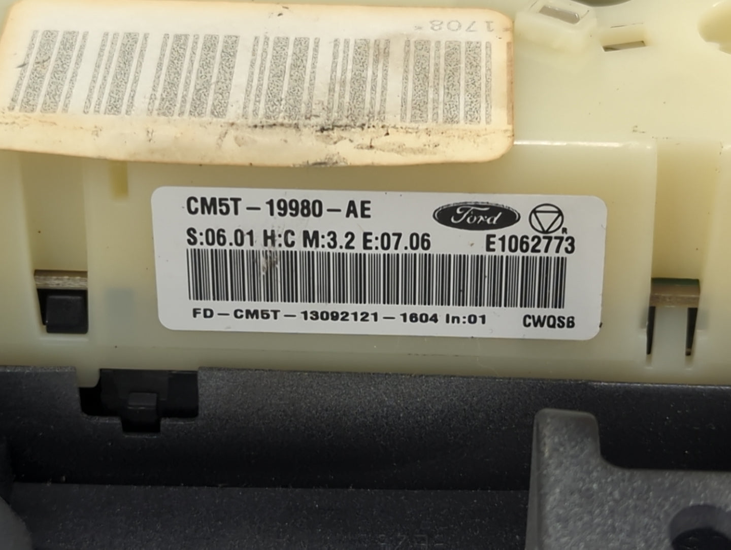 2013-2014 Ford Focus Climate Control Module Temperature AC/Heater Replacement P/N:CM5T-19980-AE Fits Fits 2013 2014 OEM Used