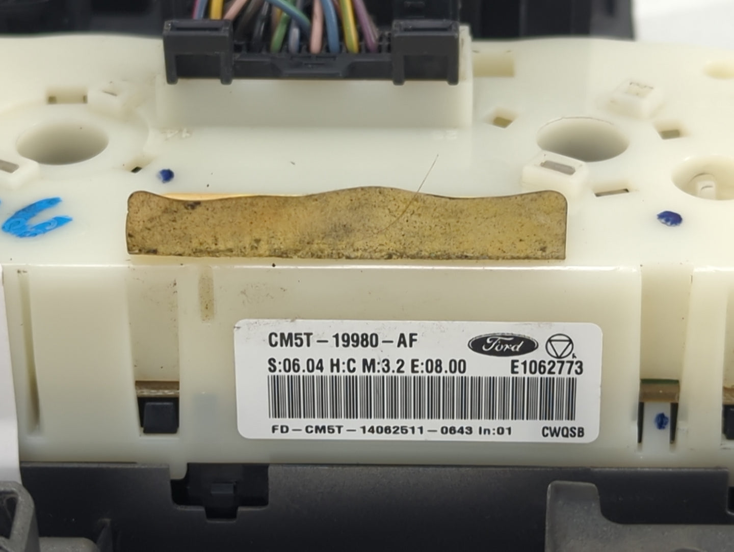 2013-2014 Ford Focus Climate Control Module Temperature AC/Heater Replacement P/N:CM5T-19980-AF Fits Fits 2013 2014 OEM Used