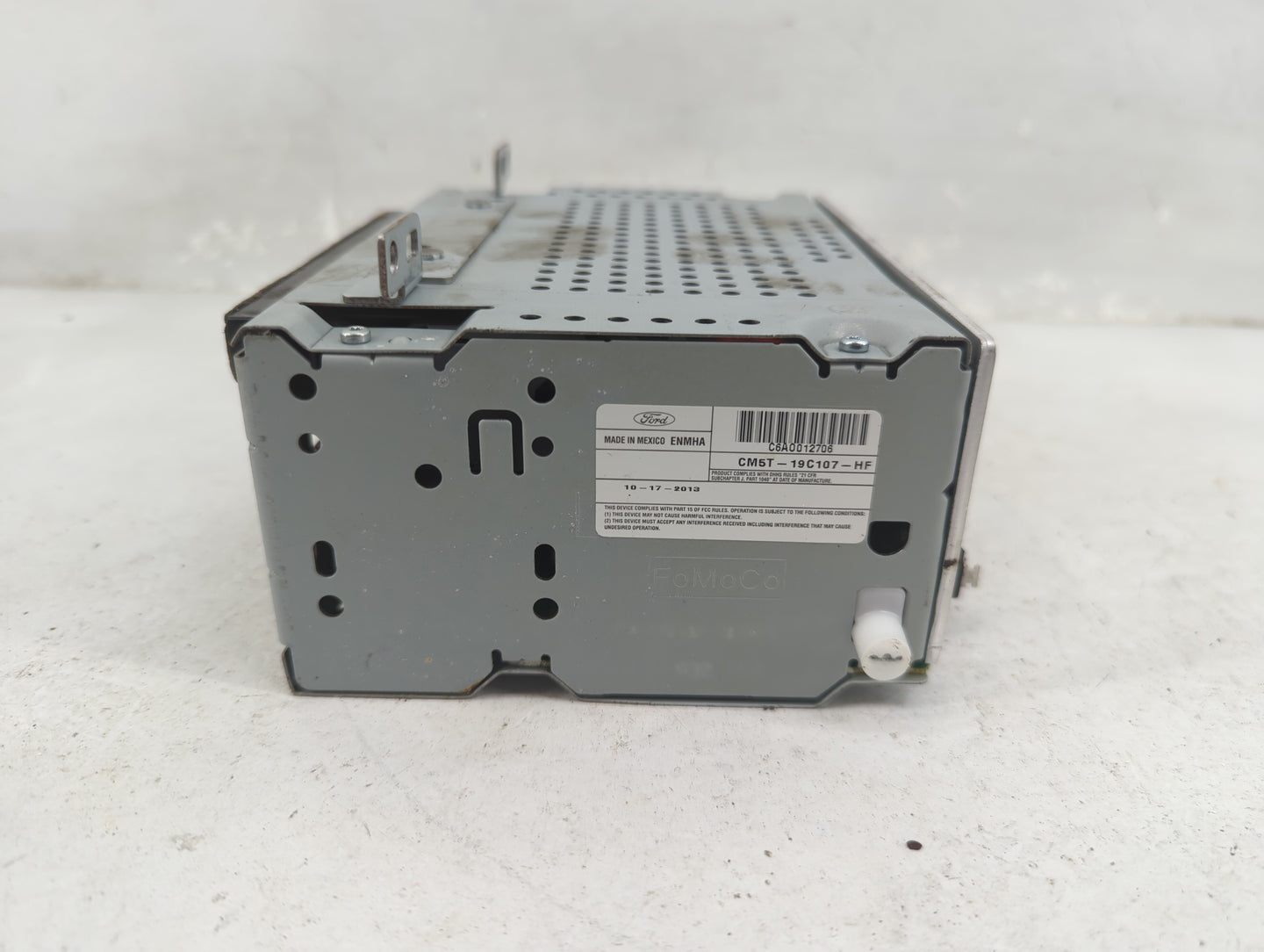 2013-2014 Ford Focus Radio AM FM Cd Player Receiver Replacement P/N:CM5T-19C107-HF A12734969 Fits Fits 2013 2014 OEM Used Au