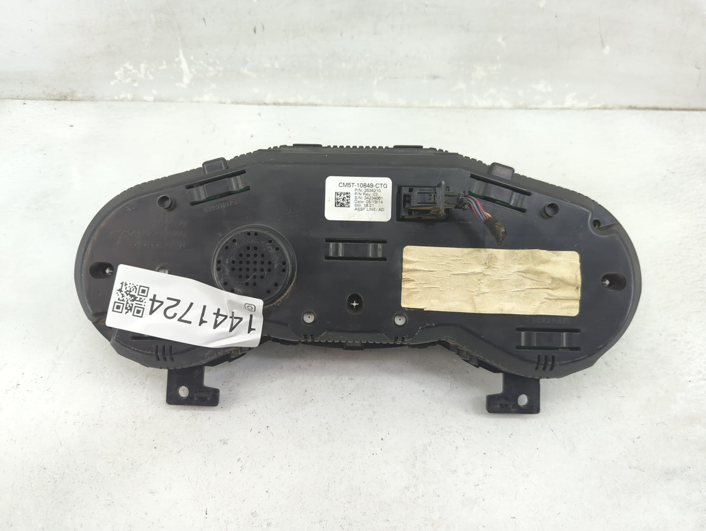 2013-2014 Ford Focus Instrument Cluster Speedometer Gauges P/N:CM5T-10849-CTG CM5T-10849-CT6 Fits Fits 2013 2014 OEM Used Au