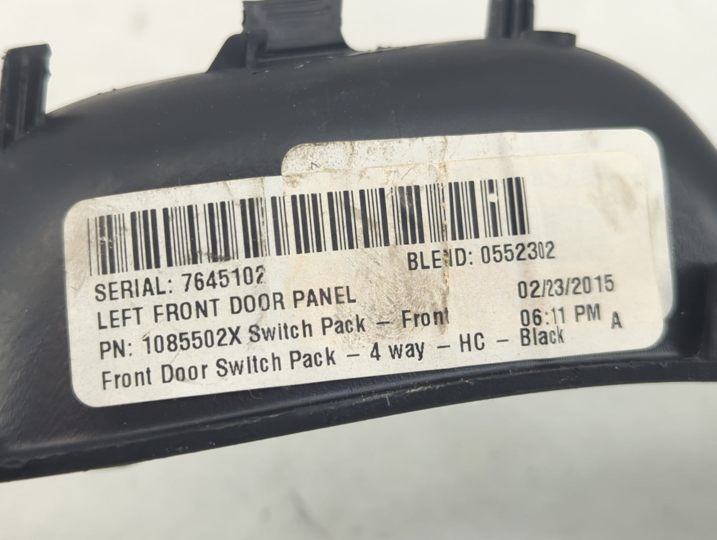 2012-2018 Ford Focus Master Power Window Switch Replacement Driver Side Left P/N:1085502X Fits OEM Used Auto Parts - Oemused