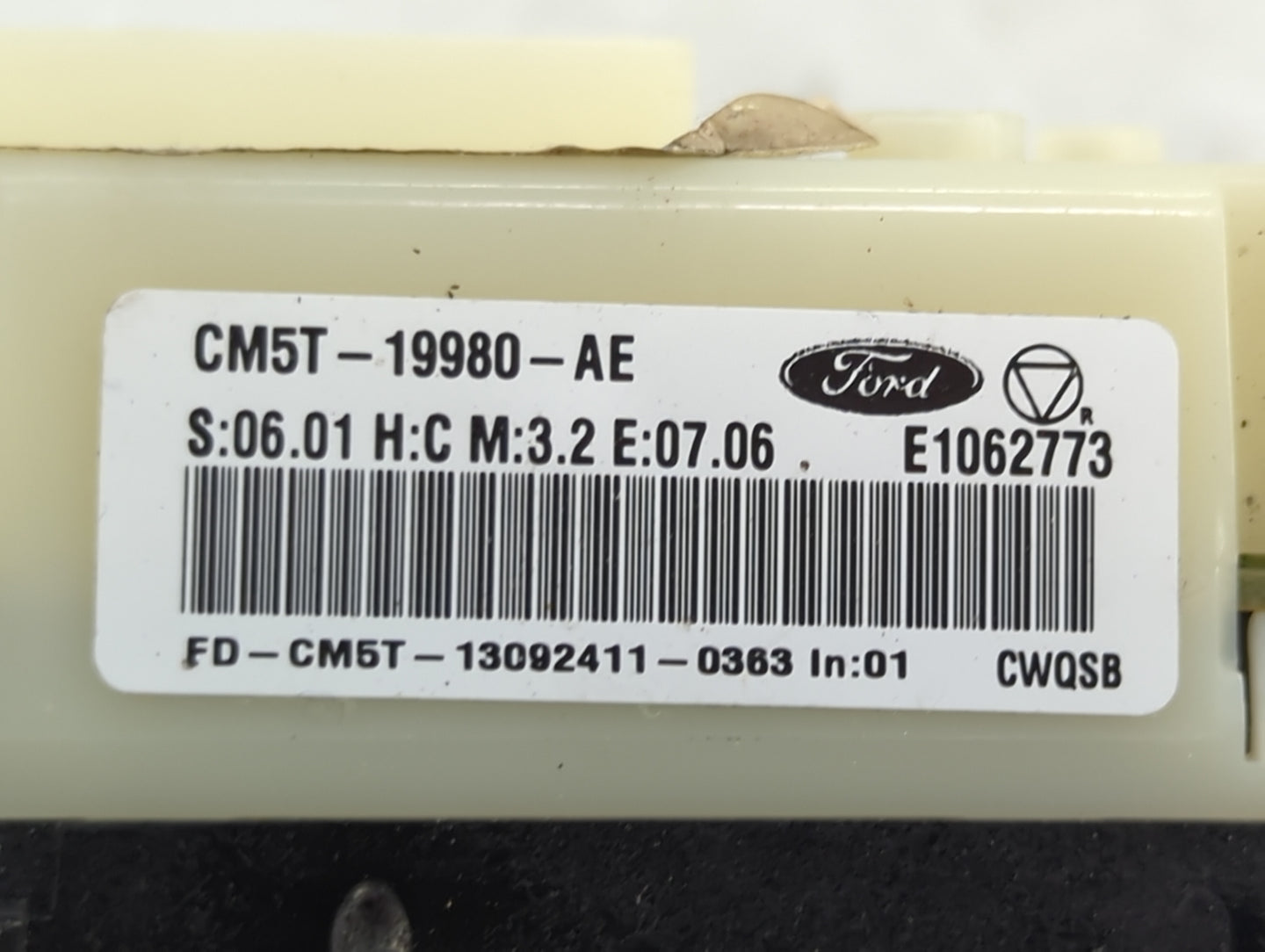 2013-2014 Ford Focus Climate Control Module Temperature AC/Heater Replacement P/N:CM5T-19980-AE Fits Fits 2013 2014 OEM Used
