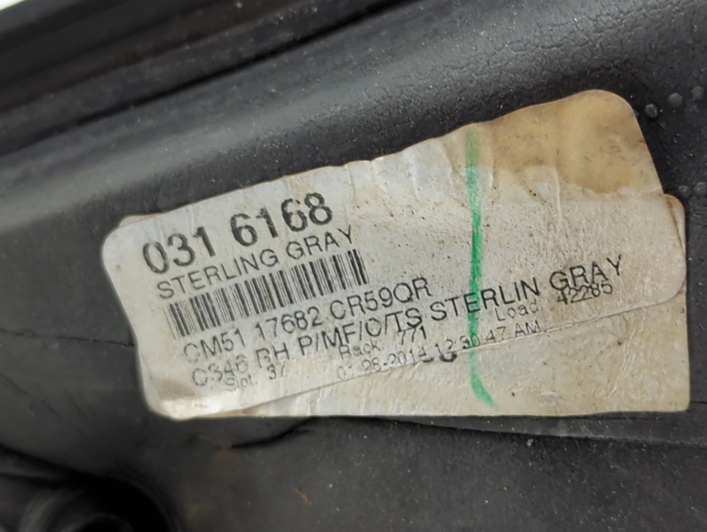 2012-2014 Ford Focus Driver Side View Mirror - Left Door Mirror OEM Used - Oemusedautoparts1.com