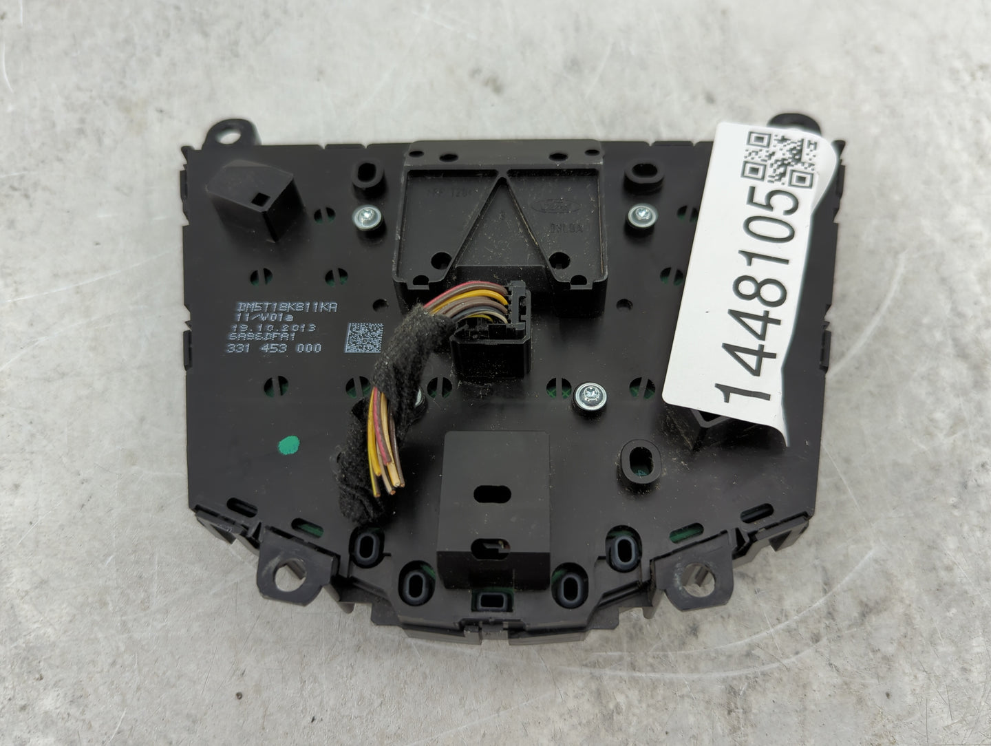 2013-2014 Ford Focus Radio AM FM Cd Player Receiver Replacement P/N:BM5T18K811KA Fits Fits 2013 2014 OEM Used Auto Parts - O