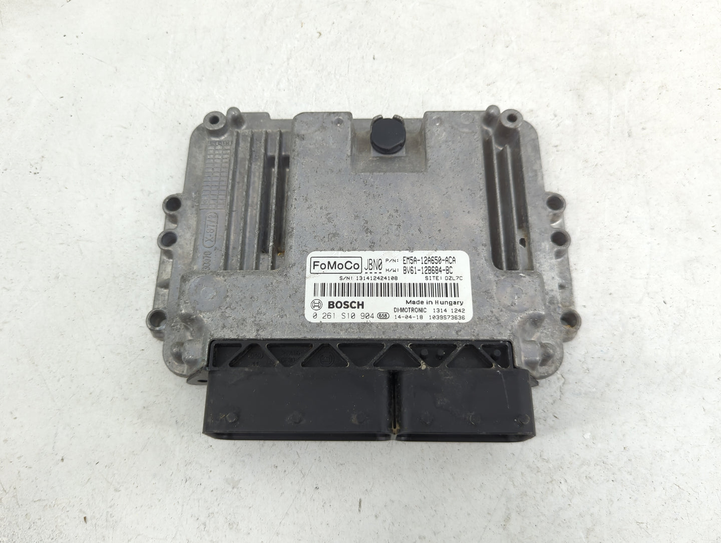 2014 Ford Focus PCM Engine Control Computer ECU ECM PCU OEM P/N:EM5A-12A650-ACA BV61-12B684-BC, 0261S10904 Fits OEM Used Aut