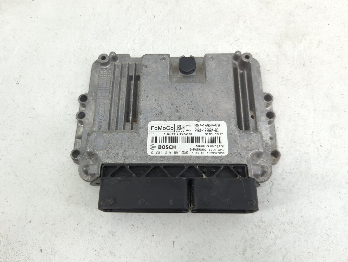 2014 Ford Focus PCM Engine Control Computer ECU ECM PCU OEM P/N:EM5A-12A650-ACA BV61-12B684-BC, 0261S10904 Fits OEM Used Aut