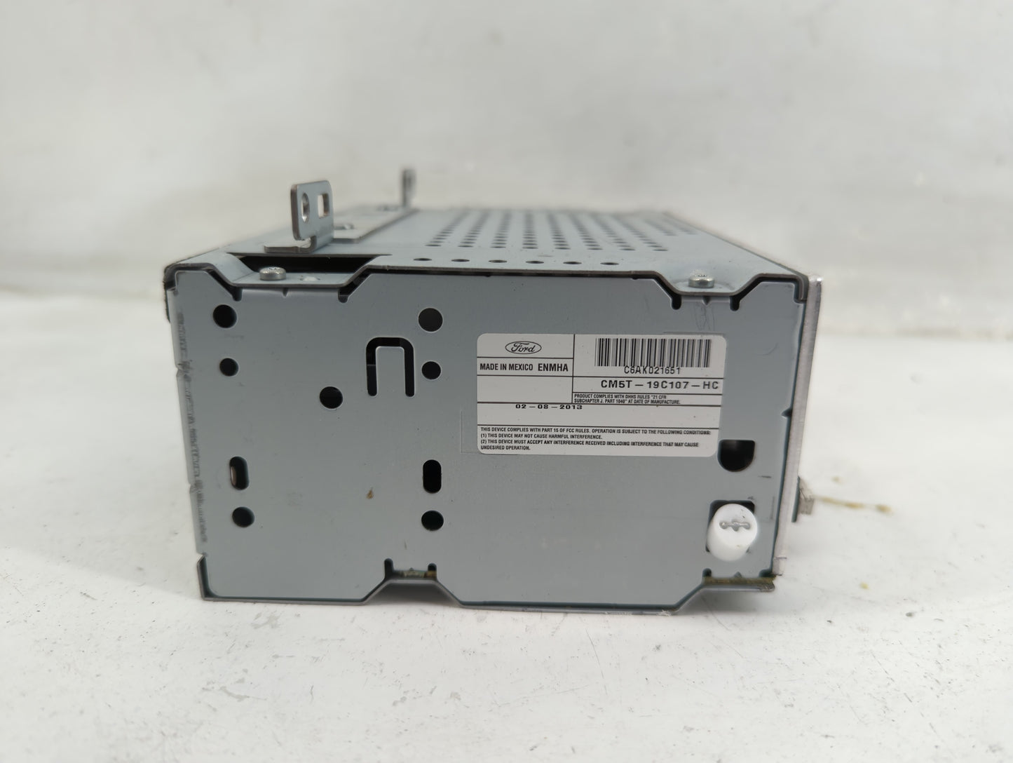 2012-2014 Ford Focus Radio AM FM Cd Player Receiver Replacement P/N:CM5T-19C107-HC Fits Fits 2012 2013 2014 OEM Used Auto Pa
