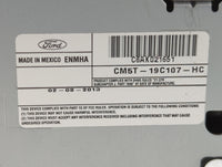 2012-2014 Ford Focus Radio AM FM Cd Player Receiver Replacement P/N:CM5T-19C107-HC Fits Fits 2012 2013 2014 OEM Used Auto Pa