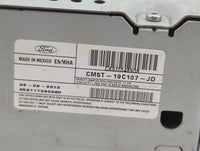 2012-2014 Ford Focus Radio AM FM Cd Player Receiver Replacement P/N:CM5T-19C107-JD Fits Fits 2012 2013 2014 OEM Used Auto Pa