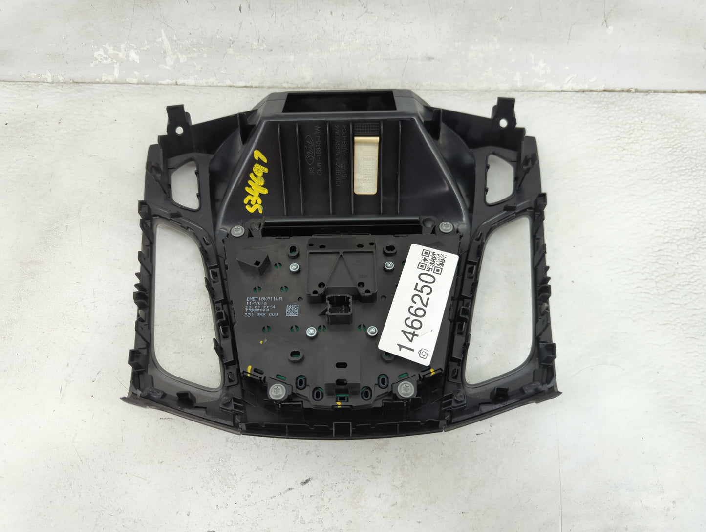 2013-2014 Ford Focus Radio Control Panel 1466250 - Oemusedautoparts1.com