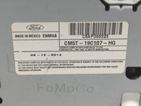 2012-2014 Ford Focus Radio AM FM Cd Player Receiver Replacement P/N:CM5T-19C107-HG A12780235, C6APD66323 Fits Fits 2012 2013
