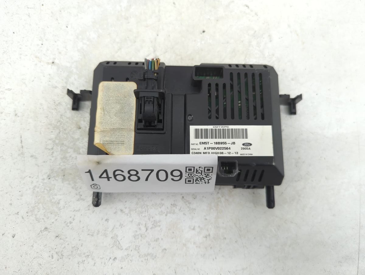 2014-2014 Ford Focus Information Radio Display Screen 1468709 - Oemusedautoparts1.com