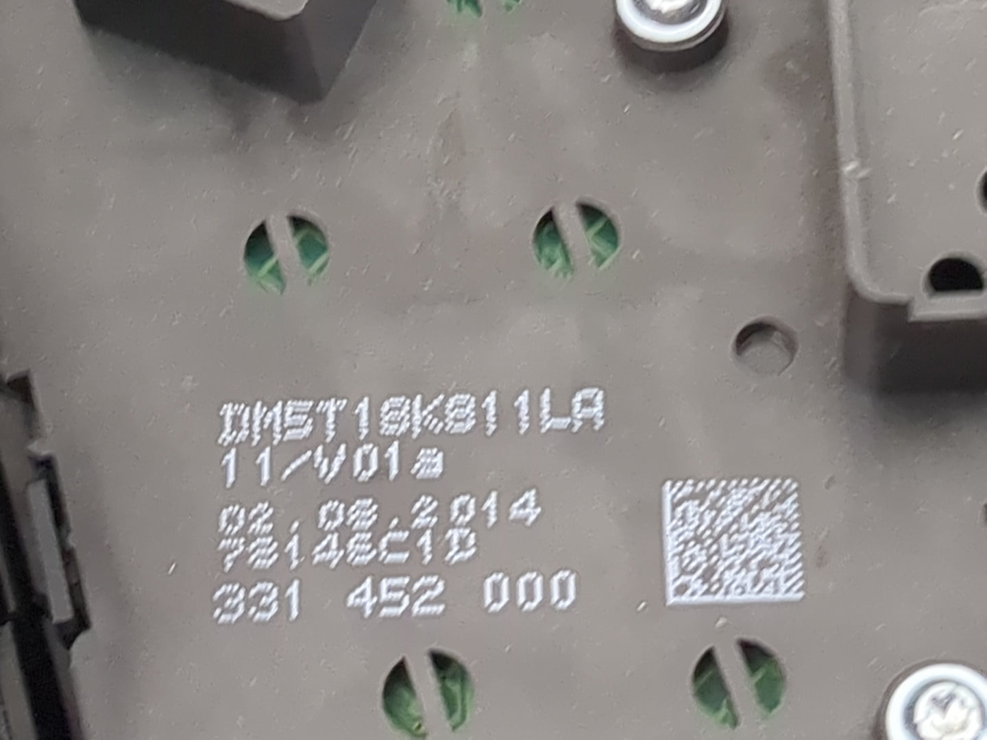 2013-2014 Ford Focus Radio Control Panel Black - Oemusedautoparts1.com