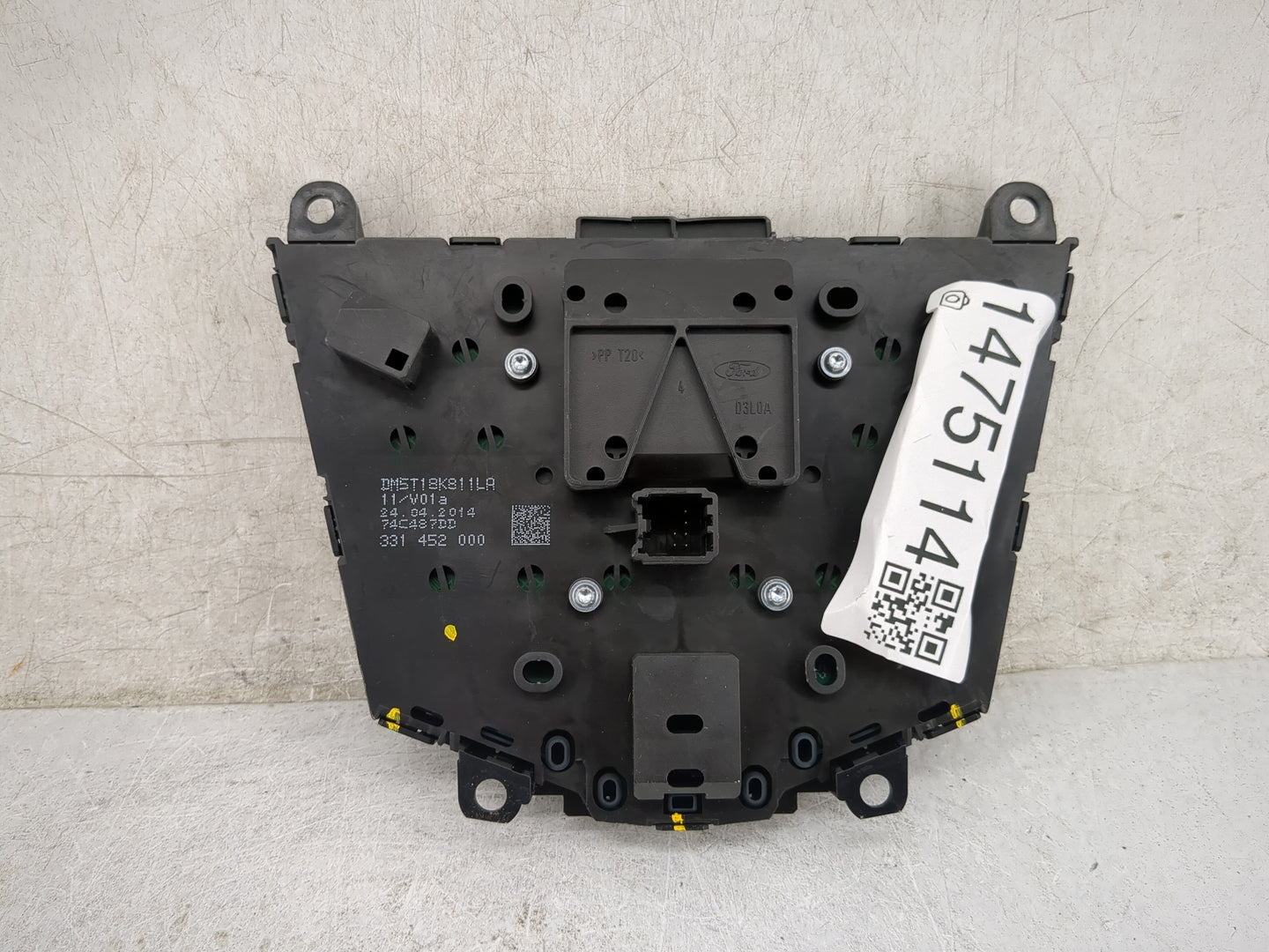 2013-2014 Ford Focus Radio Control Panel 1475114 - Oemusedautoparts1.com
