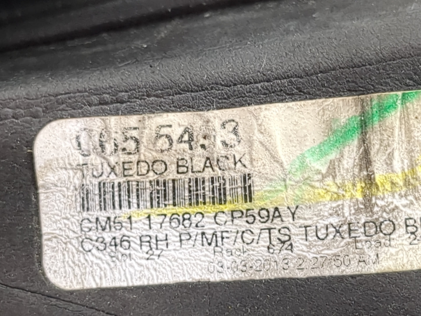2012-2014 Ford Focus Driver Side View Mirror - Left Door Mirror OEM Used - Oemusedautoparts1.com