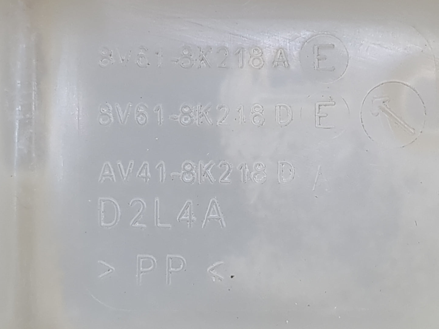 2012-2018 Ford Focus Radiator Coolant Overflow Expansion Tank Bottle 1477212 - Oemusedautoparts1.com