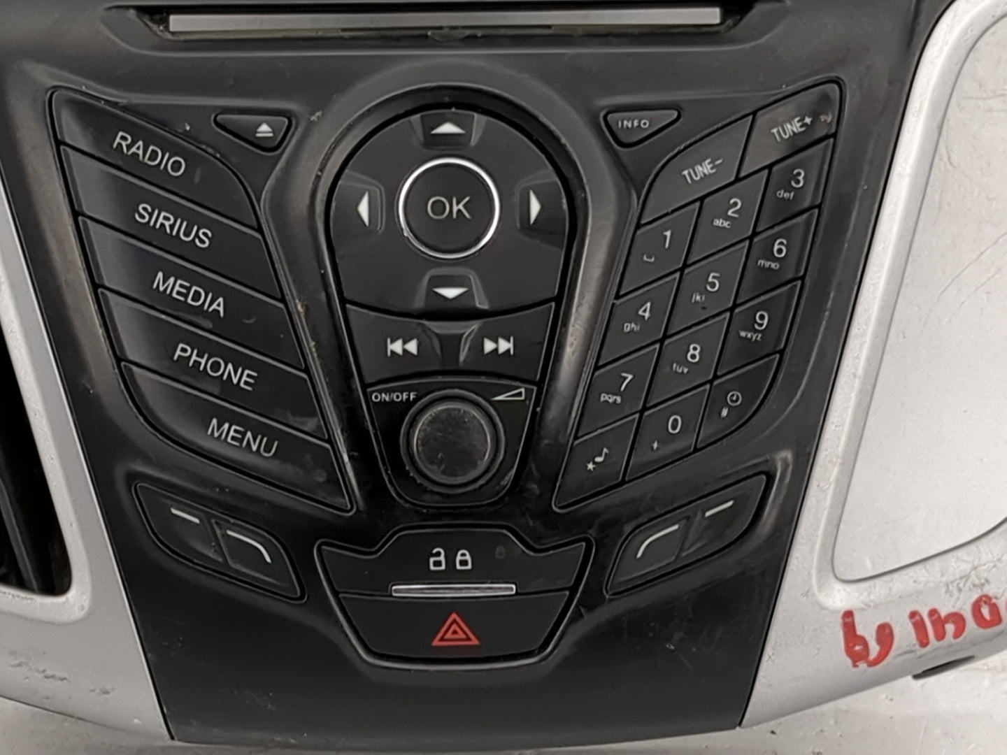 2013-2014 Ford Focus Radio Control Panel 1480924 - Oemusedautoparts1.com