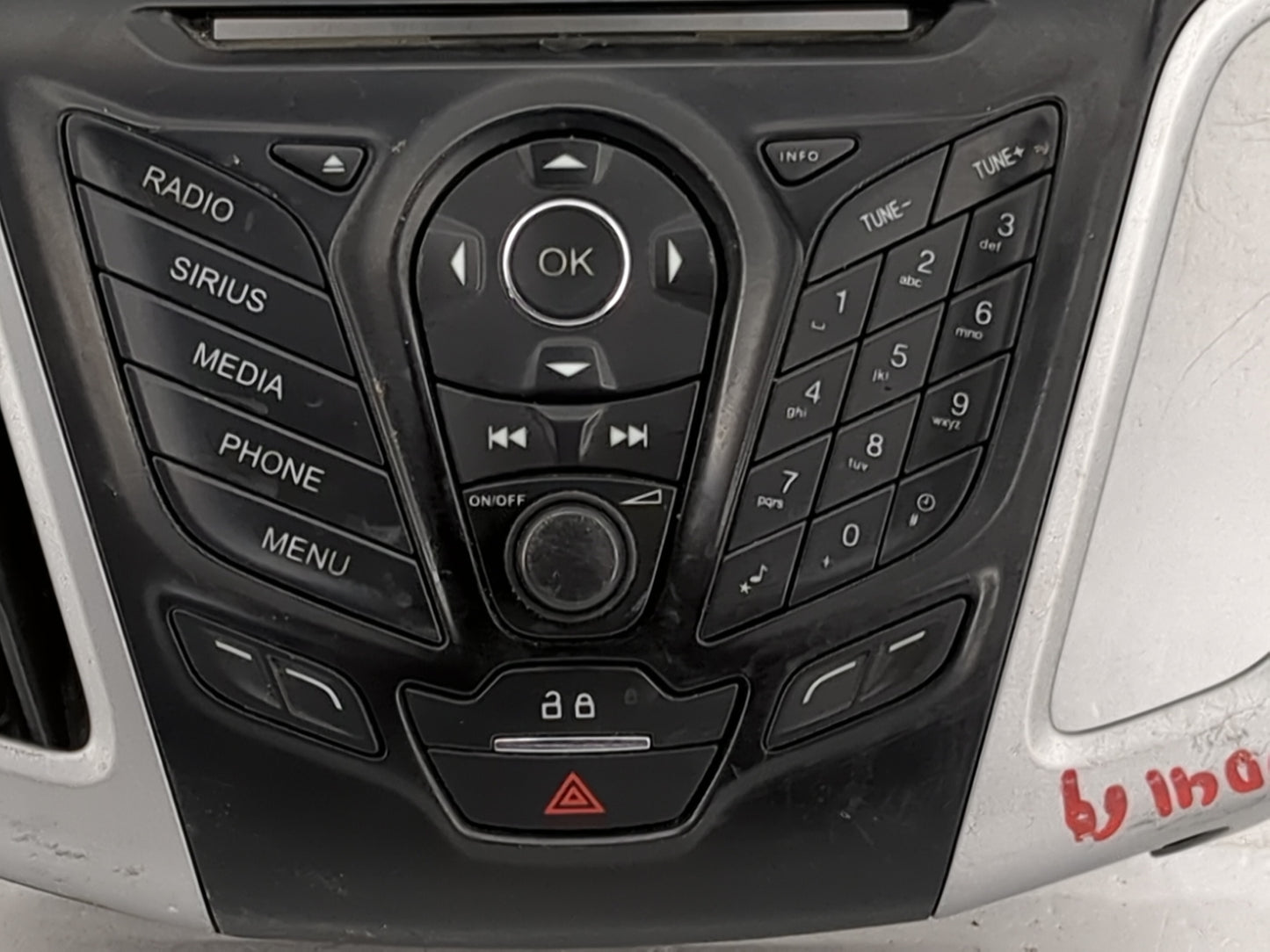 2013-2014 Ford Focus Radio Control Panel 1480924 - Oemusedautoparts1.com