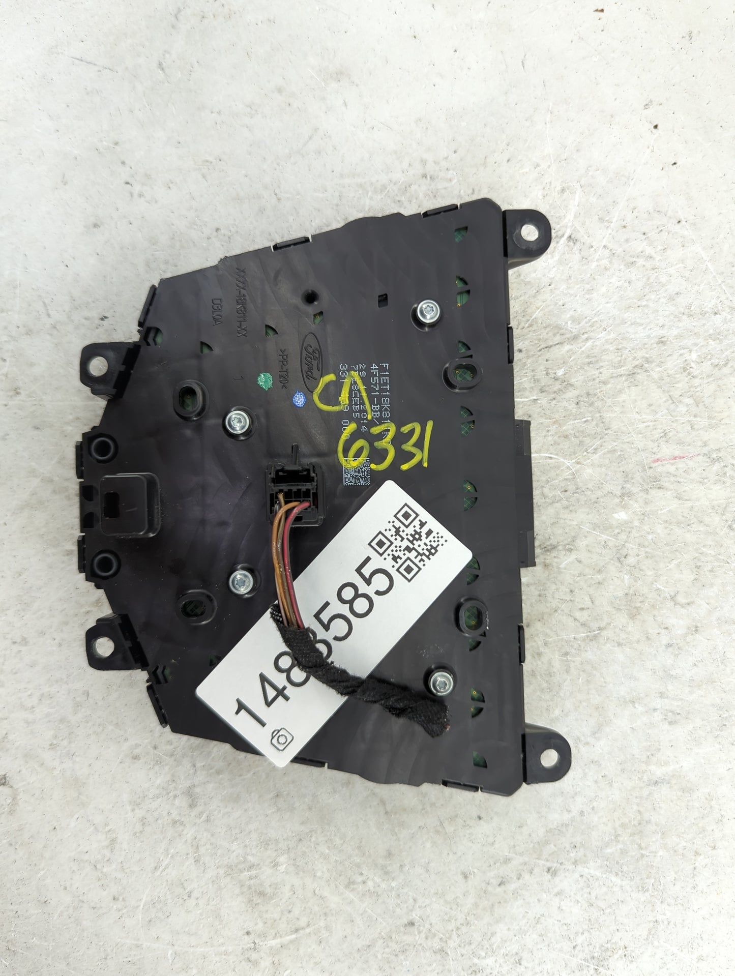 2014 Ford Focus Radio Control Panel 1488585 - Oemusedautoparts1.com