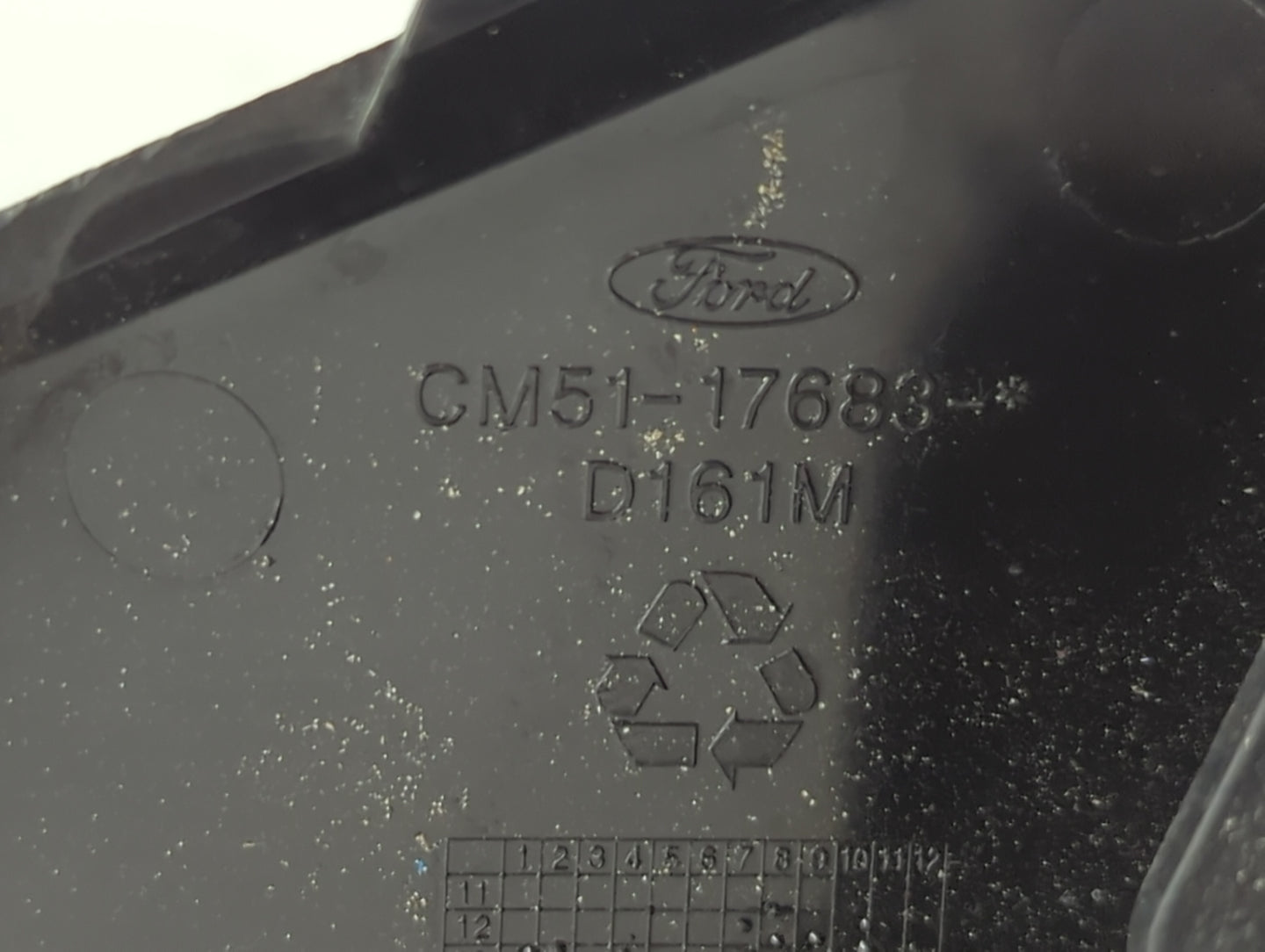 2012-2014 Ford Focus Passenger Side View Mirror - Right Door Mirror OEM Used - Oemusedautoparts1.com