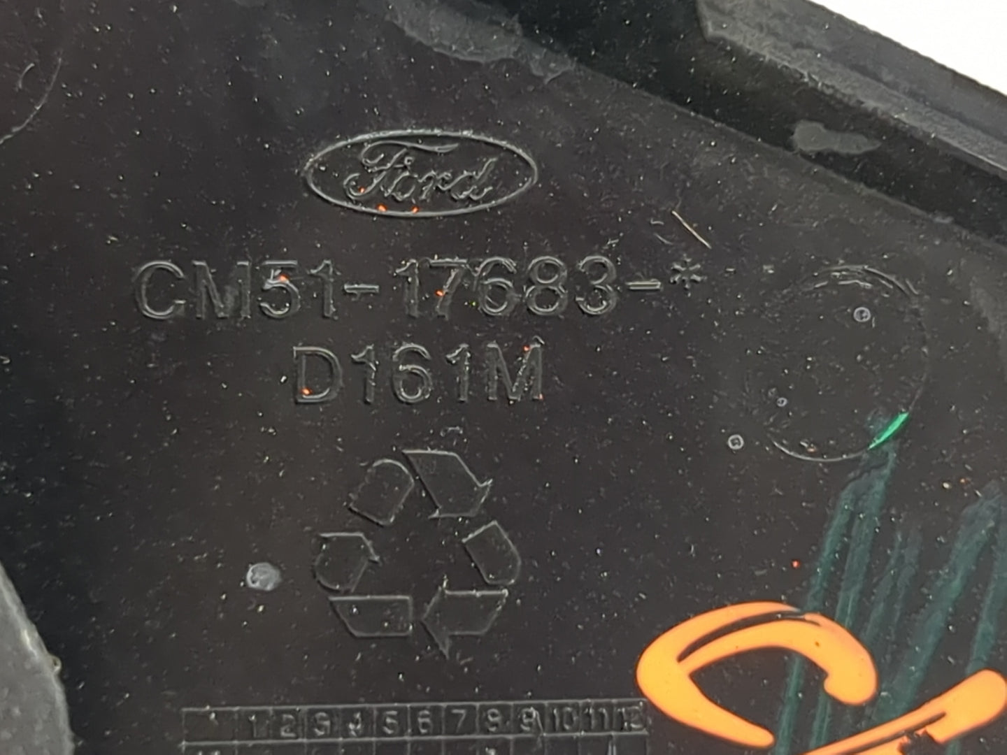 2012-2014 Ford Focus Driver Side View Mirror - Left Door Mirror OEM Used - Oemusedautoparts1.com
