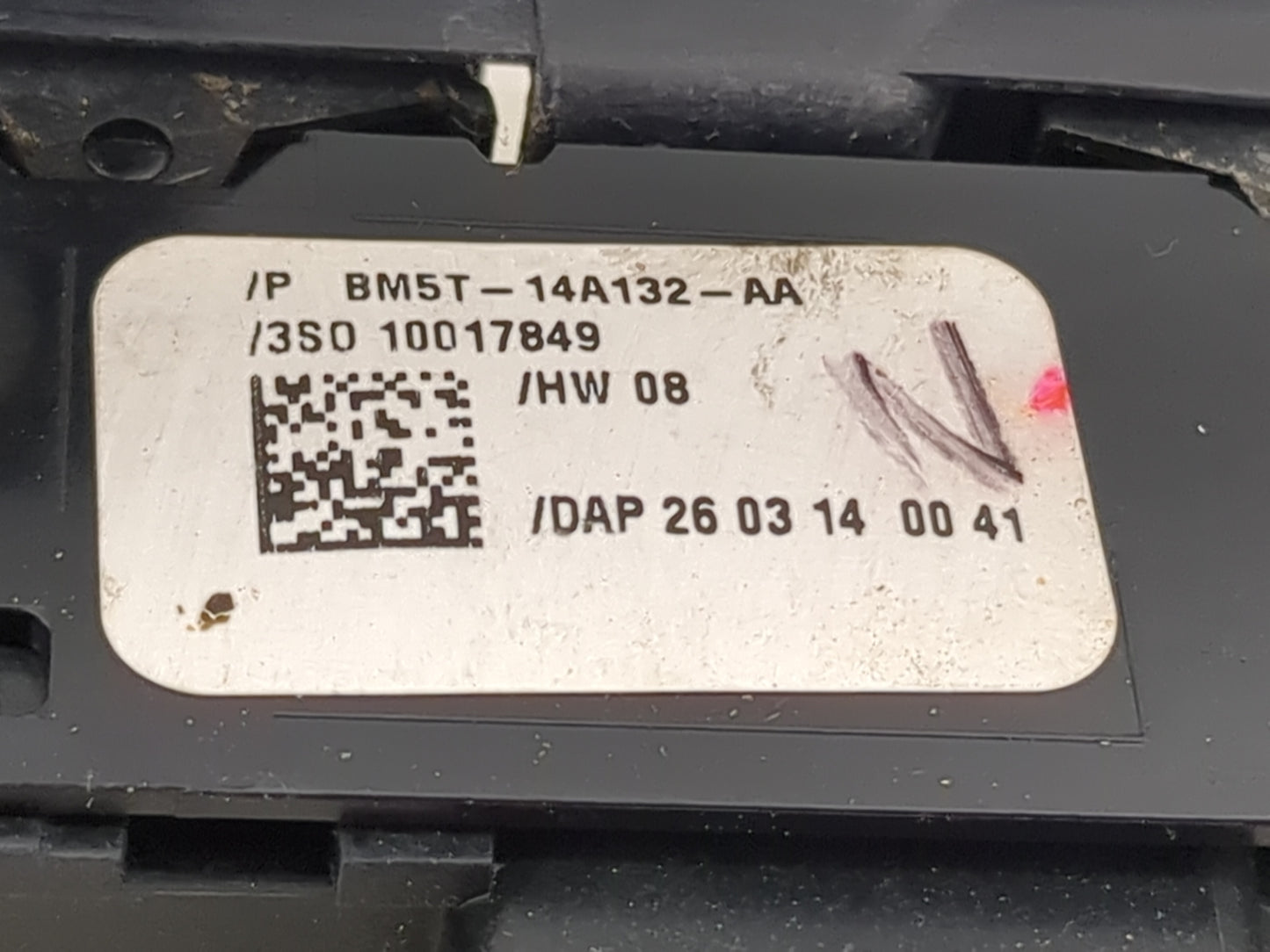 2012-2018 Ford Focus Master Power Window Switch Replacement Driver Side Left P/N:BM5T-14A132-AA Fits OEM Used Auto Parts - O