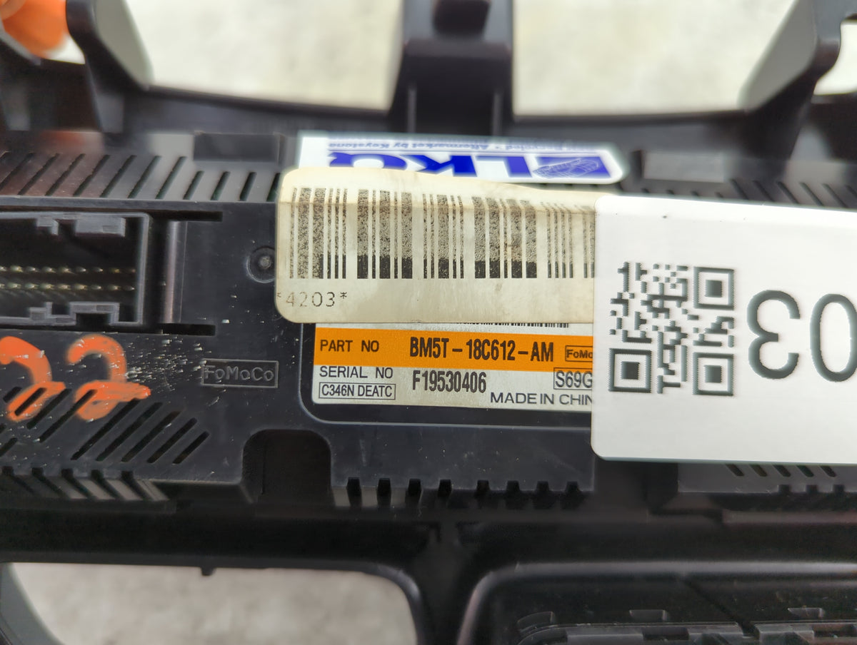 2013-2014 Ford Focus Climate Control Module Temperature AC/Heater Replacement P/N:BM5T-18C612-AM Fits Fits 2013 2014 OEM Use