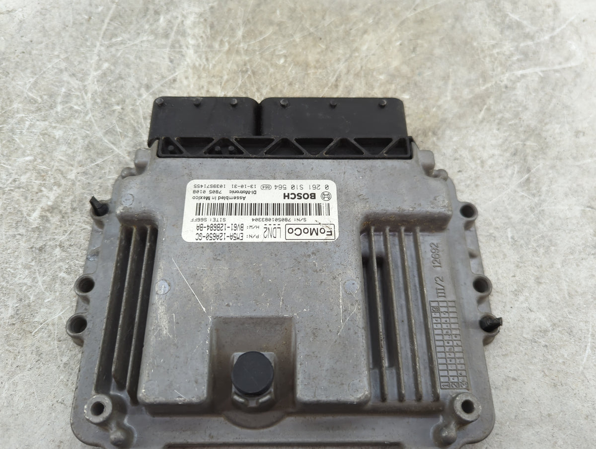 2014 Ford Focus PCM Engine Control Computer ECU ECM PCU OEM P/N:EM5A-12A650-GC BV61-12B684-BA, 0261S10564 Fits OEM Used Auto