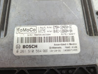2014 Ford Focus PCM Engine Control Computer ECU ECM PCU OEM P/N:EM5A-12A650-GC BV61-12B684-BA, 0261S10564 Fits OEM Used Auto