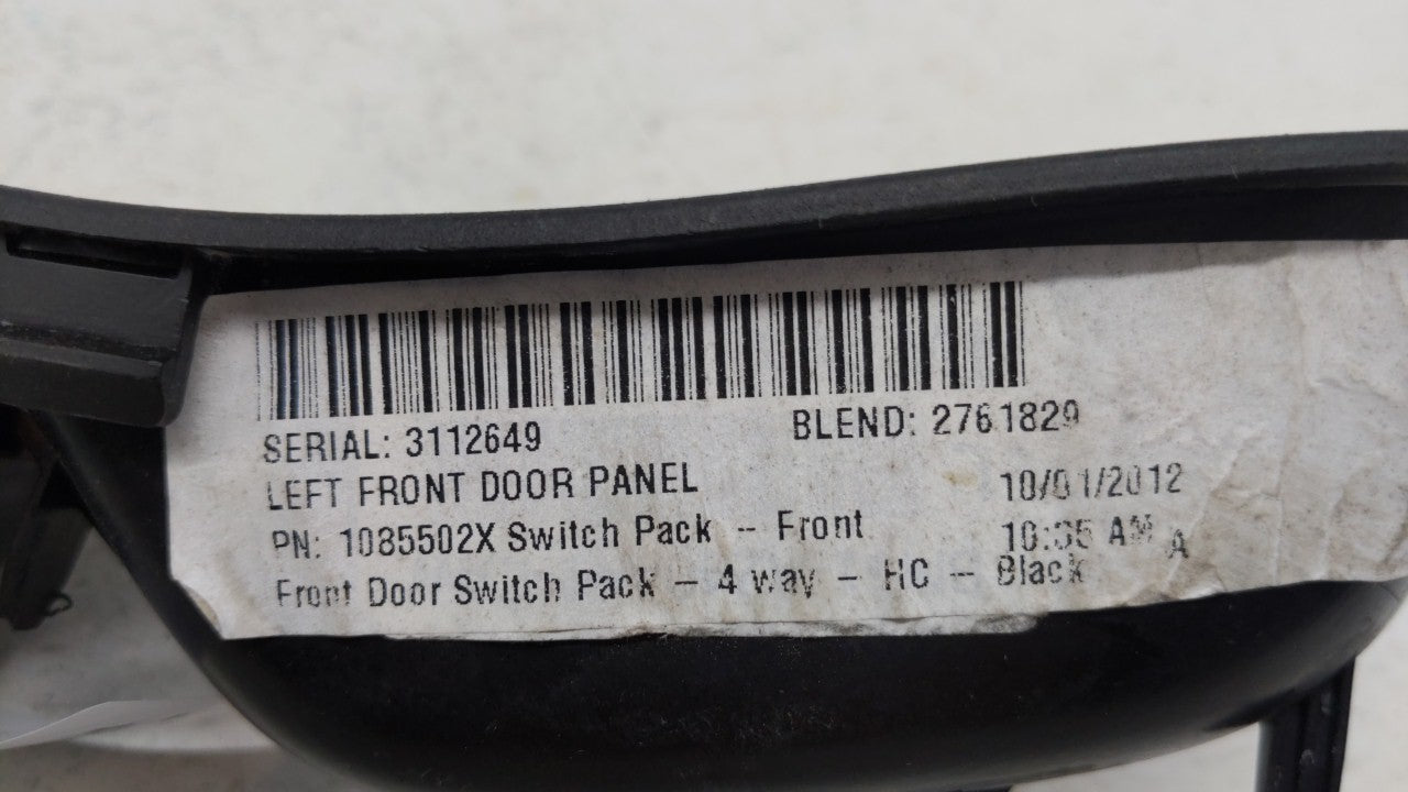 2012-2018 Ford Focus Master Power Window Switch Replacement Driver Side Left P/N:BM5T-14A132-AA Fits OEM Used Auto Parts - O