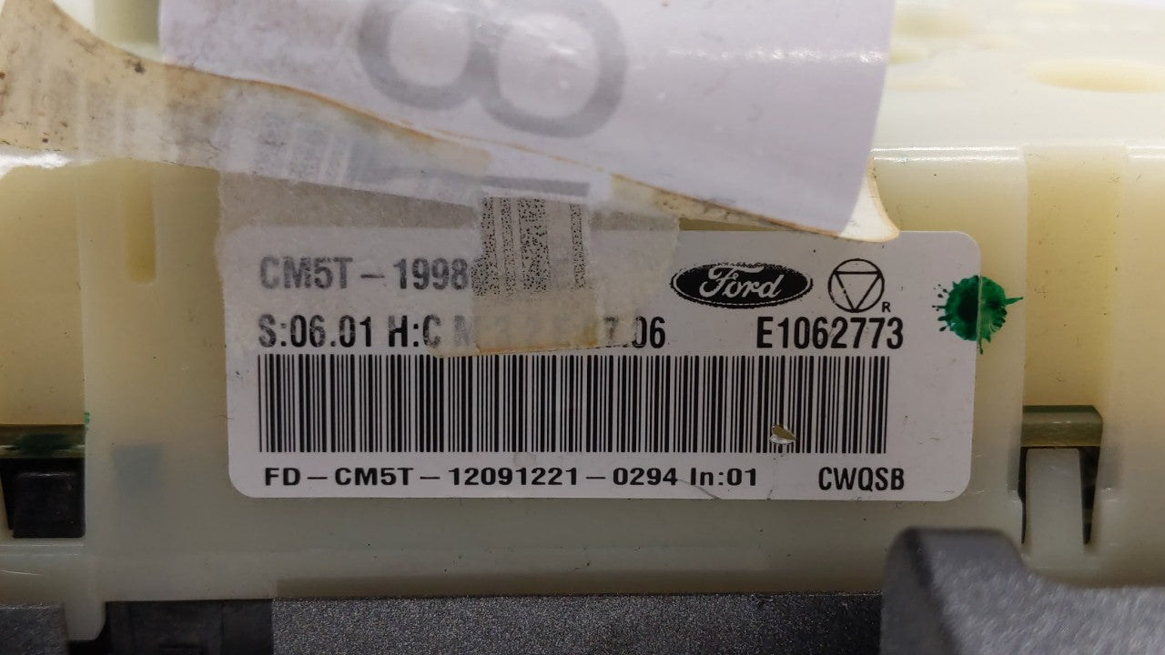 2013-2014 Ford Focus Climate Control Module Temperature AC/Heater Replacement P/N:CM5T-19980-AE CM5T-19980-AF Fits Fits 2013