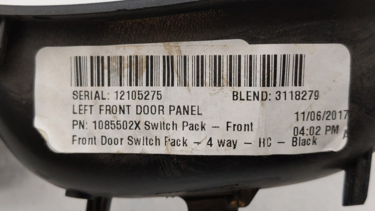 2012-2018 Ford Focus Master Power Window Switch Replacement Driver Side Left P/N:BM5T-14A132-AA BM5T-14A132-AB Fits OEM Used