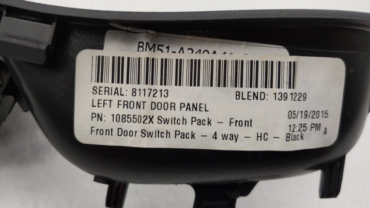 2012-2018 Ford Focus Master Power Window Switch Replacement Driver Side Left P/N:BM5T-14A132-AA BM5T-14A132-AB Fits OEM Used