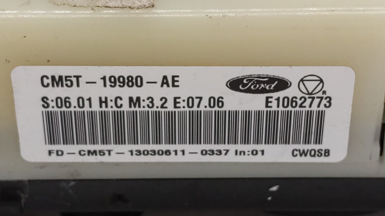 2013-2014 Ford Focus Climate Control Module Temperature AC/Heater Replacement P/N:CM5T-19980-AE CM5T-19980-AF Fits Fits 2013
