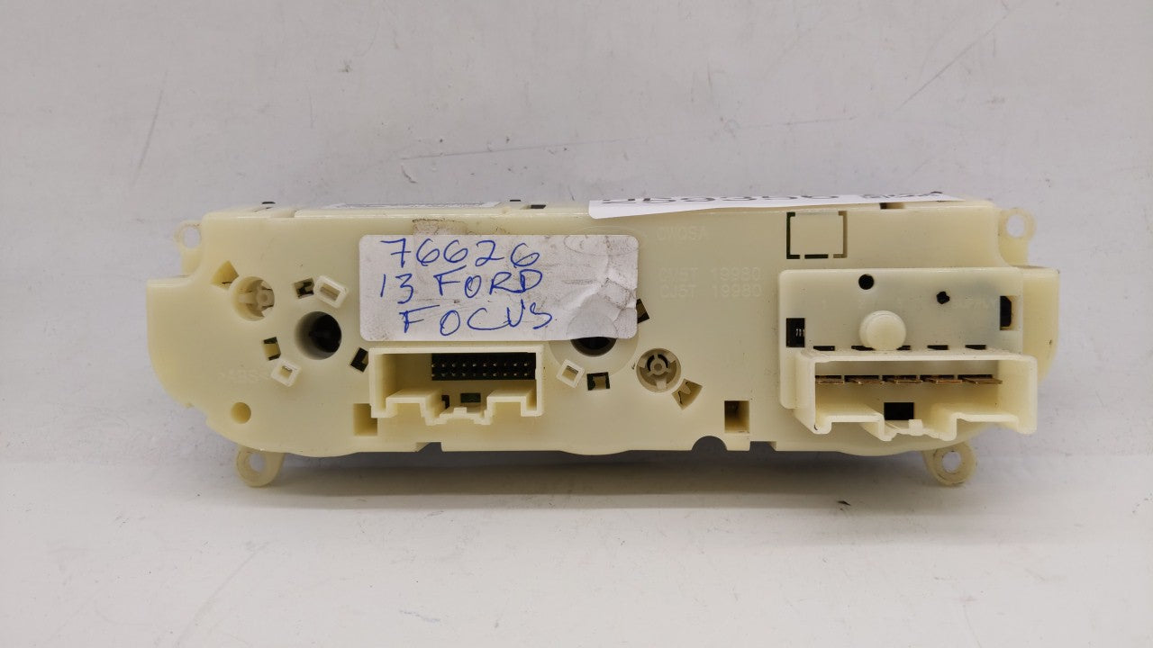2013-2014 Ford Focus Climate Control Module Temperature AC/Heater Replacement P/N:CM5T-19980-AE CM5T-19980-AF Fits Fits 2013