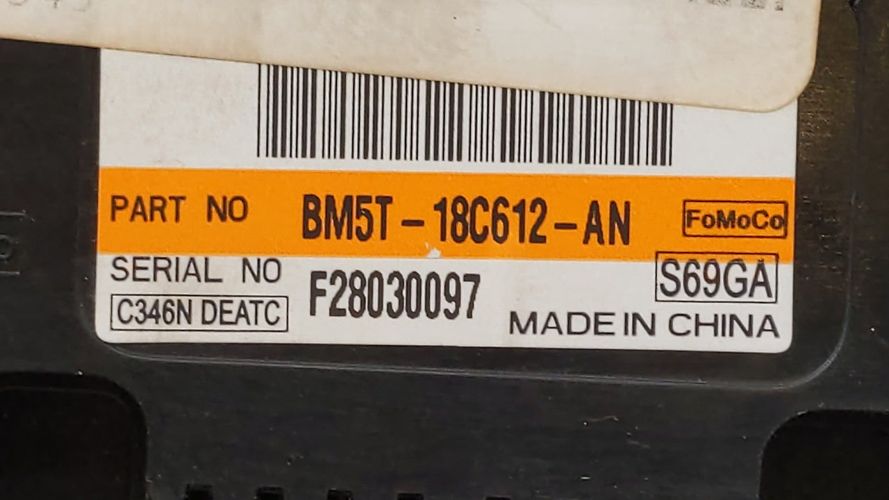 2014 Ford Focus Climate Control Module Temperature AC/Heater Replacement P/N:BM5T-18C612-AN BM5T-18C612-AM Fits OEM Used Aut