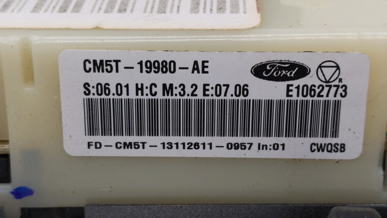 2013-2014 Ford Focus Climate Control Module Temperature AC/Heater Replacement P/N:CM5T-19980-AE CM5T-19980-AF Fits Fits 2013