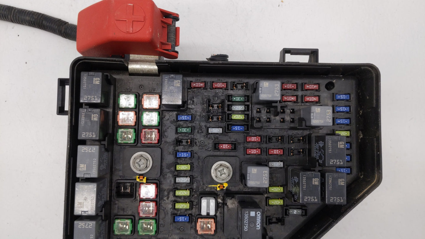 2012-2014 Ford Focus Fusebox Fuse Box Panel Relay Module P/N:P2294037 AV6T-141A142-AB Fits Fits 2012 2013 2014 OEM Used Auto