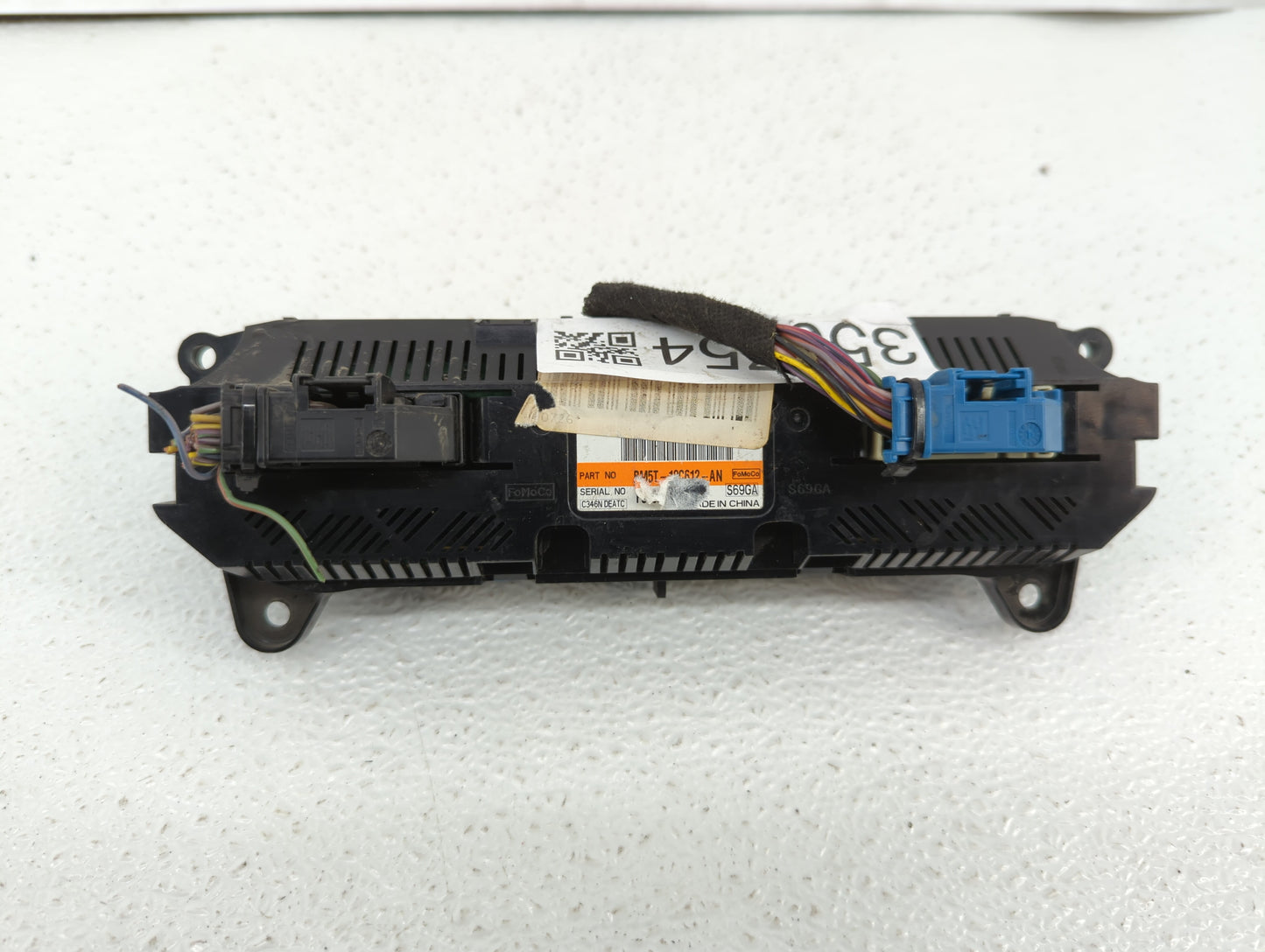 2014 Ford Focus Climate Control Module Temperature AC/Heater Replacement P/N:BM5T-18C612-AN BM5T-18C612-AM Fits OEM Used Aut