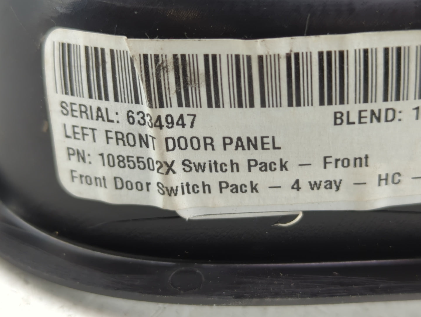 2012-2018 Ford Focus Master Power Window Switch Replacement Driver Side Left P/N:6334947 BM51-A240A41-CAW Fits OEM Used Auto