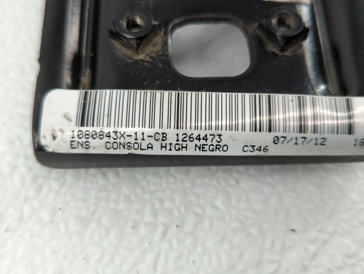 2012-2014 Ford Focus Overhead Roof Console Interior Dome Light Black - Oemusedautoparts1.com