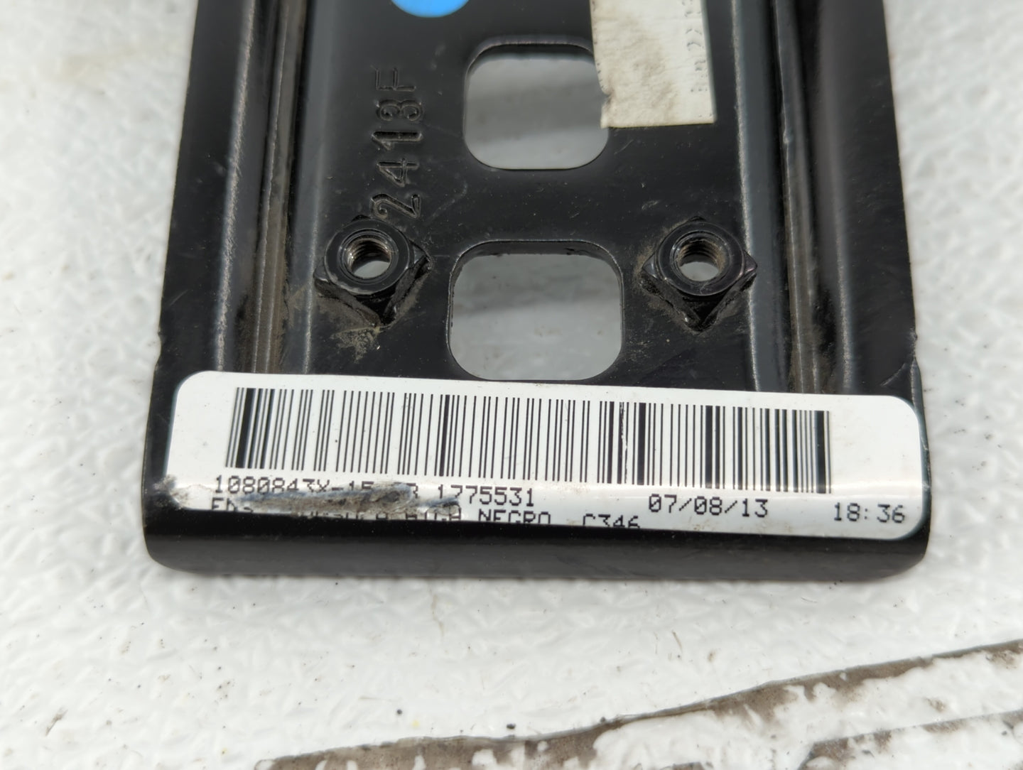 2012-2014 Ford Focus Overhead Roof Console Interior Dome Light Black - Oemusedautoparts1.com