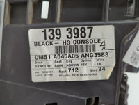 2012-2014 Ford Focus Overhead Roof Console Interior Dome Light Black - Oemusedautoparts1.com