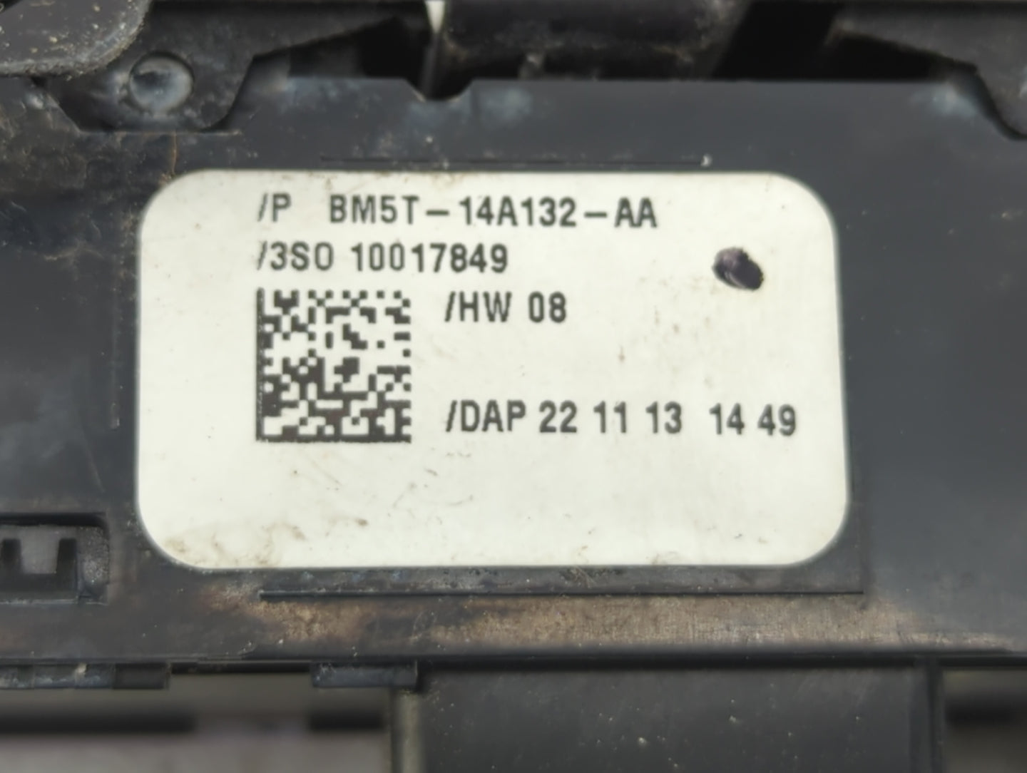 2012-2018 Ford Focus Master Power Window Switch Replacement Driver Side Left P/N:BM5T-14A132-AA BM5T-14A132-AB Fits OEM Used