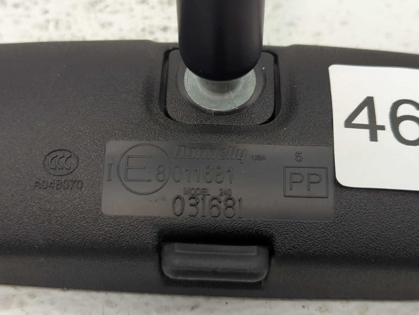 2010-2018 Ford Focus Interior Rear View Mirror Replacement OEM P/N:031681 E8011681 Fits OEM Used Auto Parts - Oemusedautopar
